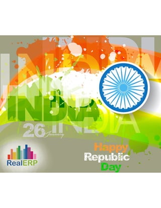 RealERP wishes you a very HAPPY REPUBLIC DAY