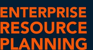 Enterprise Resource Planning Info and Facts [Infographic]