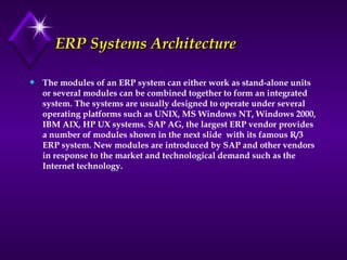 Erp an-overview | PPT