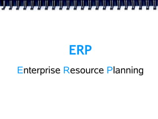 ERP Concept
