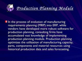 Erp --functional-modules | PPT