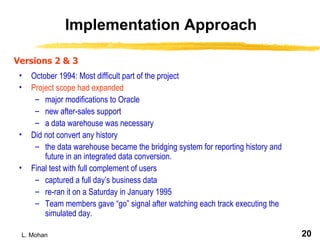 ERP - Implementation is The Challenge | PPT