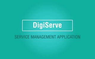 Service Management Application - ERP 
