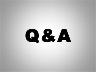 Q&A
 