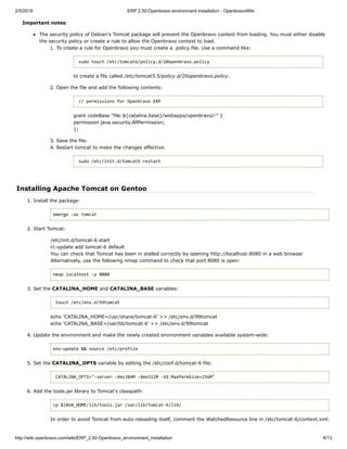 Erp 2 50 Openbravo Environment Installation Openbravo Wiki Erp 2 50 Openbravo Environment Installation Openbravo Wiki