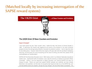 (Matched locally by increasing interrogation of the
SAPSE reward system)
 