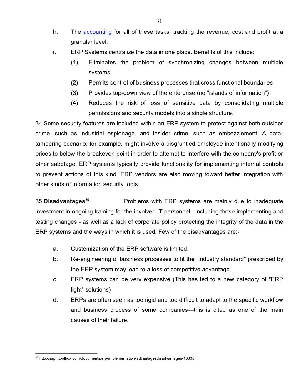 Erp research paper topics image