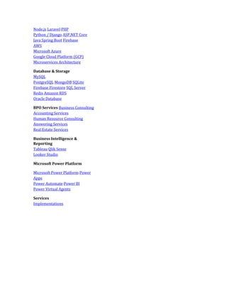 ERP Consulting Services | PPT
