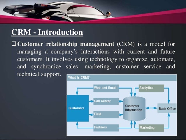 Case study on customer relationship management