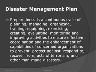 Backup or Pack up - Disaster Recovery Plan - Importance of Backup
