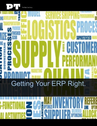 Getting Your ERP Right.

 