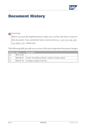 Erp ehp6 medialist | PDF