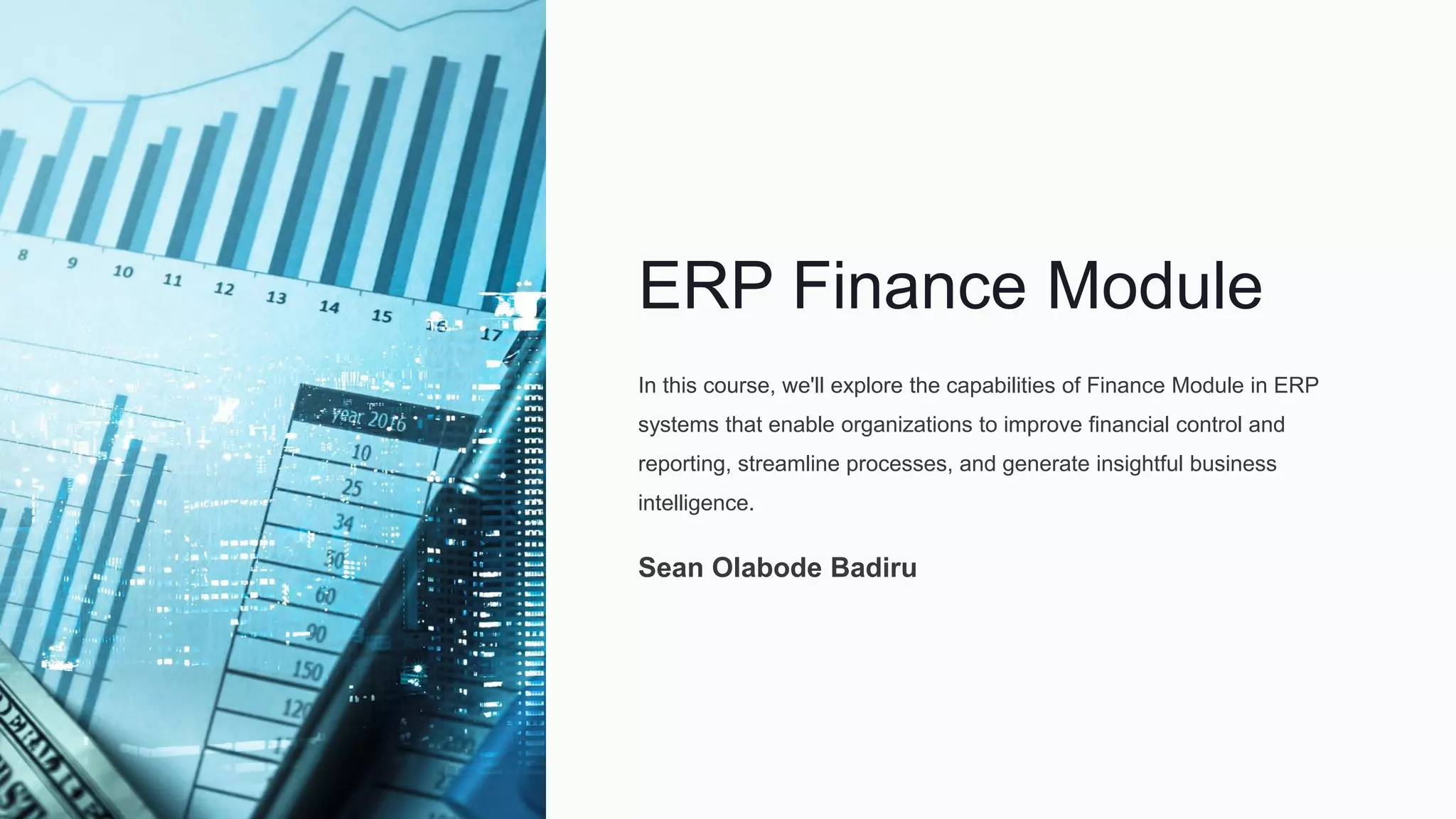 ERP Finance Module | PPT