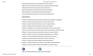 7/17/2018 ERP for Textile industry | Pridesys IT Ltd
http://pridesys.com/erp-for-textile-industry/ 5/6
Custom Software (http://pridesys.com/management-information-system)
Software as a service (SAAS) (http://pridesys.com/management-information-system)
Mobile Apps Development (http://pridesys.com/apps-development)
Web Portal Development (http://pridesys.com/web-portal-development)
Website Development (http://pridesys.com/web-portal-development)
Call Center Solution (http://pridesys.com/mobile-cloud-computing-solution)
Pridesys For Garments Industries (http://pridesys.com/garments-erp-software-in-bangladesh)
Pridesys For Textile Industries (http://pridesys.com/erp-for-textile-industry)
Pridesys For Apparel Industries (http://pridesys.com/erp-for-apparel-industry)
Pridesys For Washing Plants (http://pridesys.com/erp-for-washing-plant)
Pridesys For Embroidery & Printing Industries (http://pridesys.com/erp-for-washing-plant)
Pridesys For Telecommunication Industries (http://pridesys.com/erp-software-for-telecom-industry)
Pridesys For Insurance Companies (http://pridesys.com/erp-for-insurance-company)
Pridesys For Health Care Services (http://pridesys.com/benefits-of-erp-in-healthcare)
Pridesys For Financial Organizations (http://pridesys.com/finance-module-in-erp)
Pridesys For Corporate Solution (http://pridesys.com/finance-module-in-erp)
Pridesys For Trading Services (http://pridesys.com/erp-trading-business)
Pridesys For Footwear Industries (http://pridesys.com/erp-software-for-footwear-industry)
Pridesys For Public Sector (http://pridesys.com/erp-software-for-footwear-industry)
Industry Solution
(https://www.facebook.com/Pridesys) (https://twitter.com/pridesysit)
 