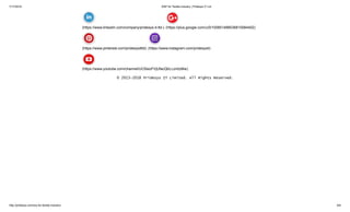 7/17/2018 ERP for Textile industry | Pridesys IT Ltd
http://pridesys.com/erp-for-textile-industry/ 6/6
(https://www.linkedin.com/company/pridesys-it-ltd-) (https://plus.google.com/u/0/100851488536810084402)
(https://www.pinterest.com/pridesysitltd) (https://www.instagram.com/pridesysit)
(https://www.youtube.com/channel/UC0lsizFVjUfacQbLLon0zMw)
© 2013-2018 Pridesys IT Limited. All Rights Reserved.
 