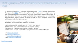 Erp guide - presentation 1 | PDF