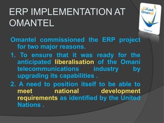 07.IN-HOUSE GUIDANCESome common mistakes that take place in ERP training :	1)Too much emphasis on technical aspects	2)Does not address business issues 	3)Less importance to training 	4)Errors in administration 	5)Lack of operational awareness 