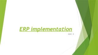 Comprehensive Guide to ERP Implementation Lifecycle and Best Practices ...
