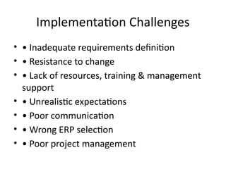 ERP_Implementation_Unit3_Detailed.pptxnotres | PPTX