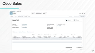 Odoo Sales
17
 