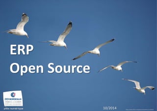 ERP
Open Source
Prestataires Région ALPC
https://www.flickr.com/photos/dsevilla/112179223/
04/2016
 