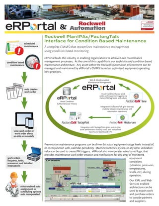 CMMS in FactoryTalk Environment | PDF