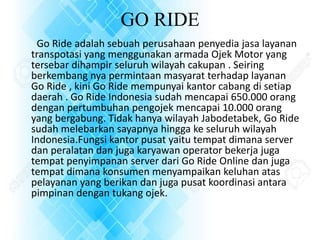 Erp pada gojek | PPTX