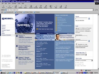 Siebel Systems Inc.
 