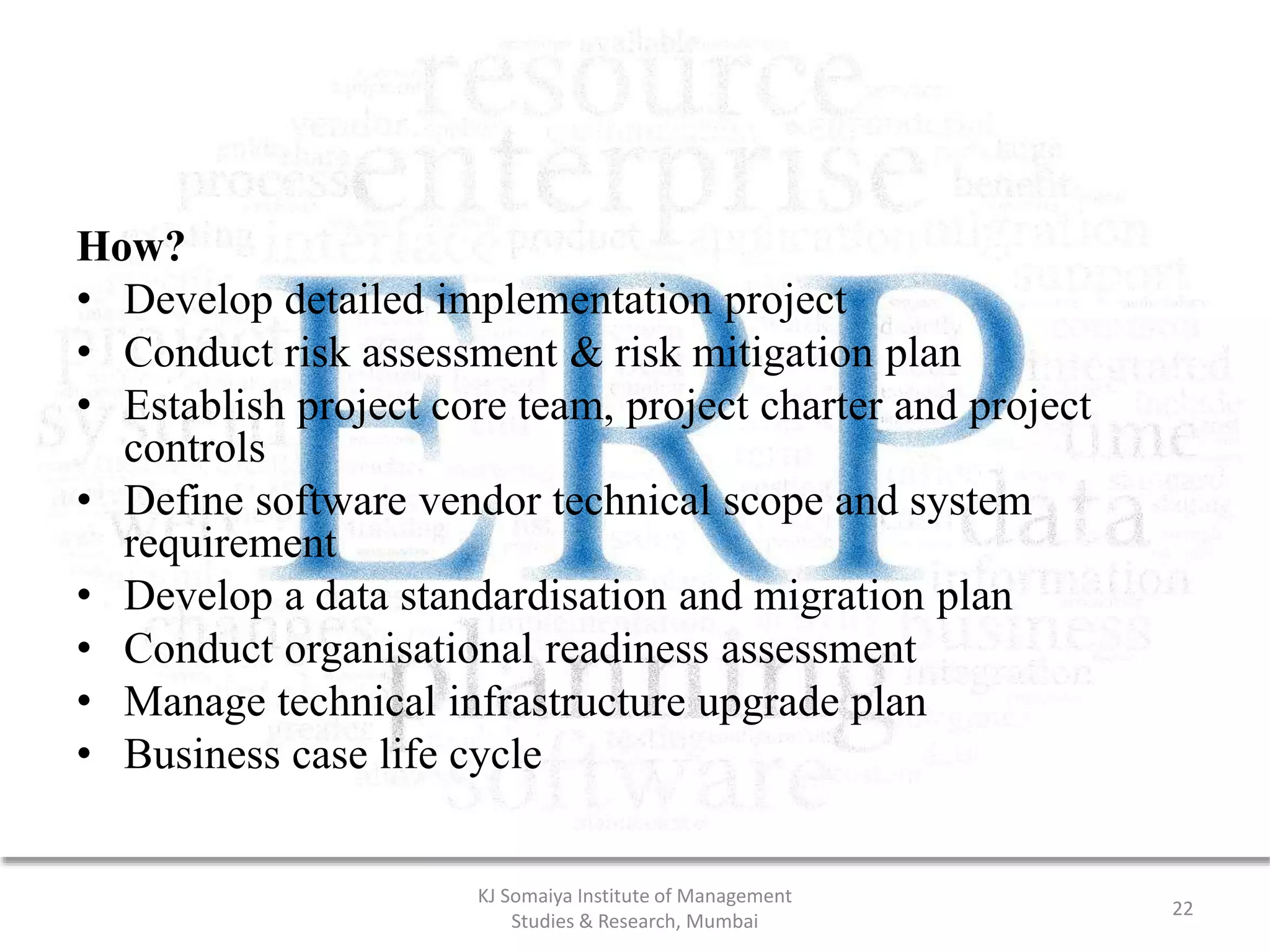 Erp ppt business case | PPTX