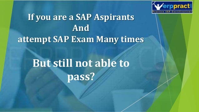 SAP Certification Questions and Online Practice Exam