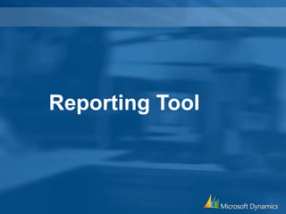 Reporting Tool
 