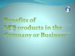 Erp Products & Solution Providers | PPTX