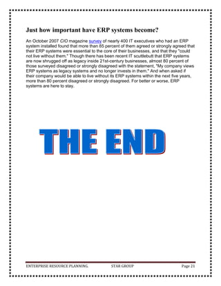 Reduced number of stock-outs