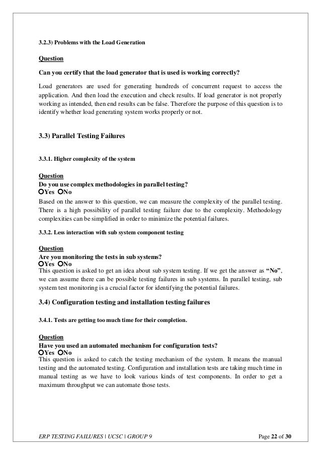 erp questionnaire samples The organisational performance impact of erp systems on selected.