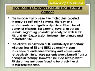 ER, PR and HER2 discordance between 1ry and recurrent breast cancer | PPT