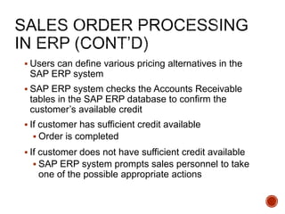 ERP - Sales & Marketing | PPTX