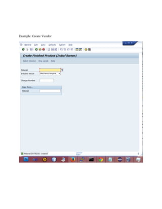 Example: Create Vendor
 