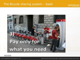 The Bicycle sharing system - SaaS 