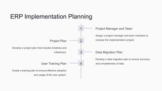 ERP Selection and Planning