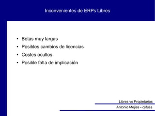 ERPs en sistemas unix | ODP