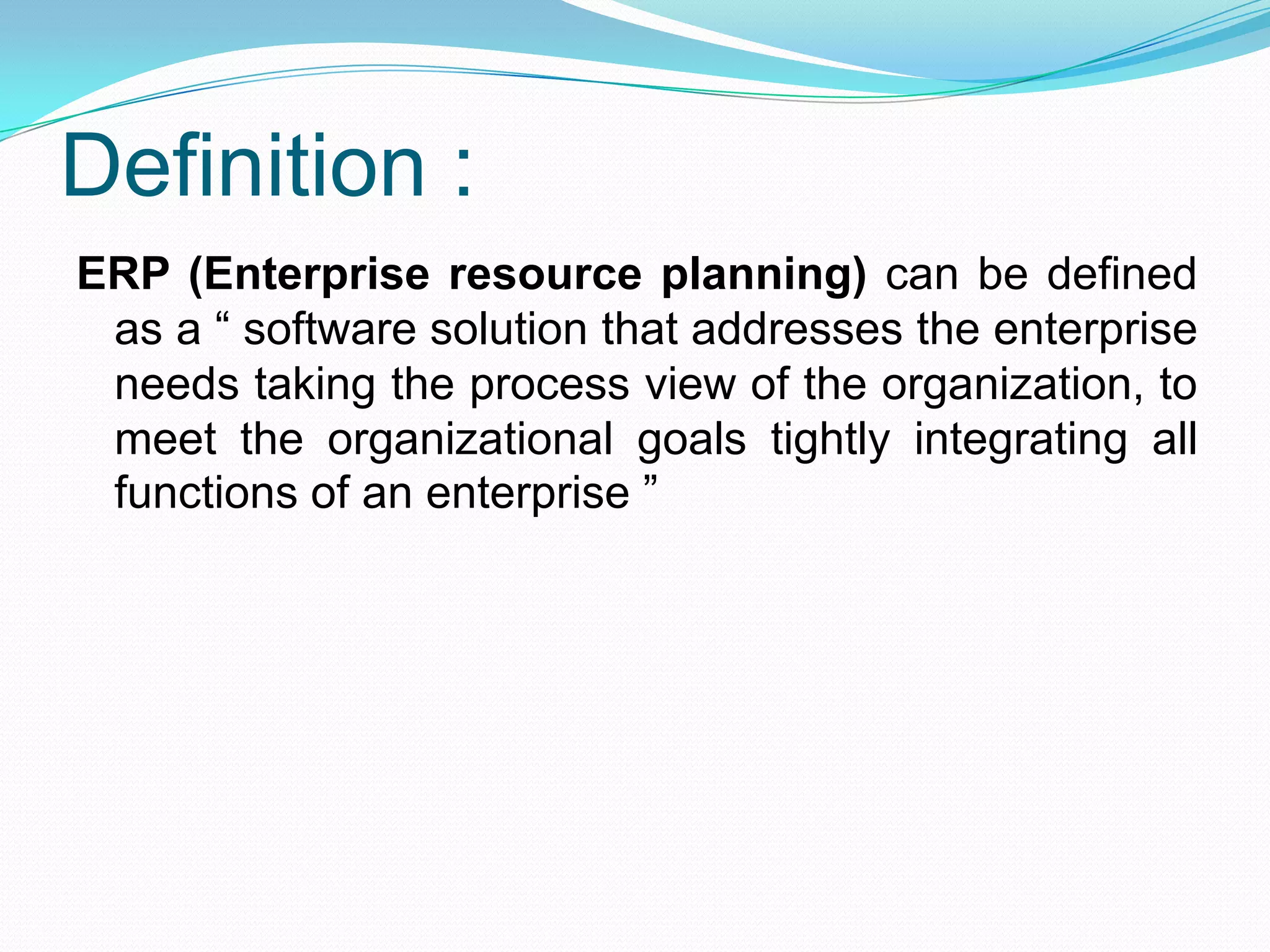ERP Software