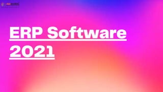 ERP Software
2021
 