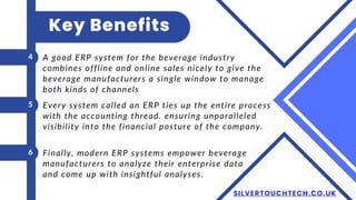 ERP Software for the Food and Beverage Industry | PPTX