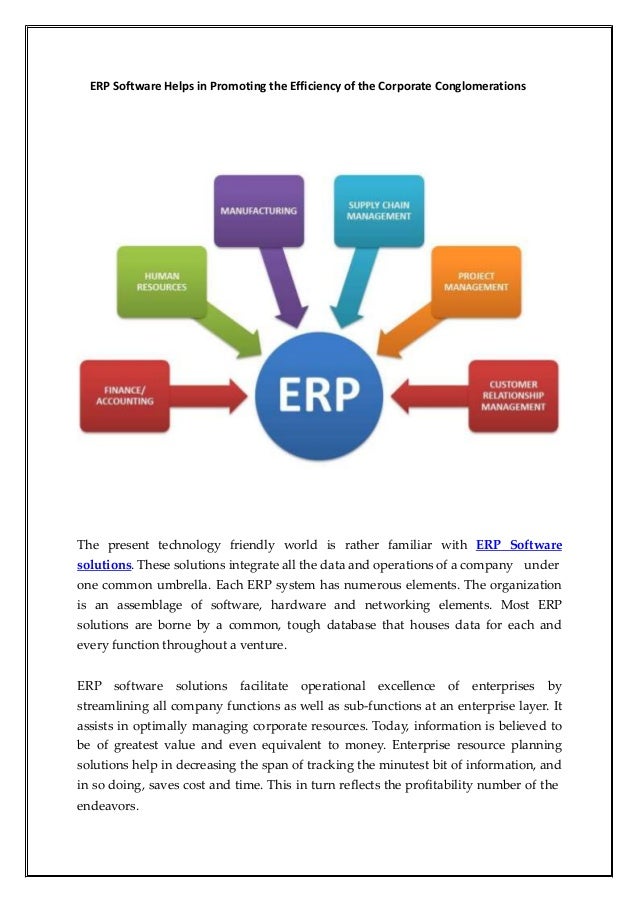 Master thesis erp