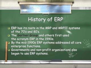 Erp solution | PPTX