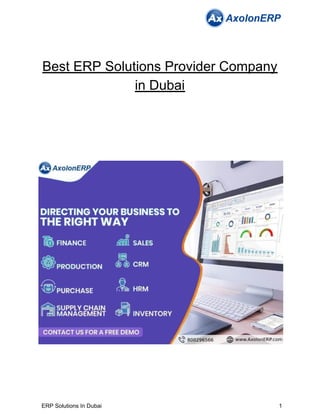 Best ERP Solutions Provider Company
in Dubai
ERP Solutions In Dubai 1
 