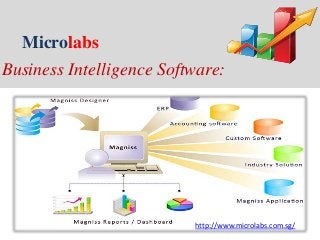 Business Intelligence Software:
Microlabs
http://www.microlabs.com.sg/
 