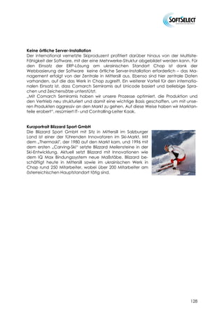 Dies ist eine Vorschau. Nicht alle Seiten werden angezeigt. Weitere Informationen: SoftTrend Studie 260 - ERP Software 2011
 