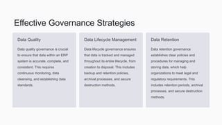 ERP System Security Data Privacy and Governance | PDF
