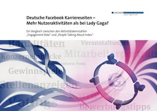Deutsche Facebook-Karriereseiten – Mehr Nutzeraktivitäten als bei Lady Gaga?